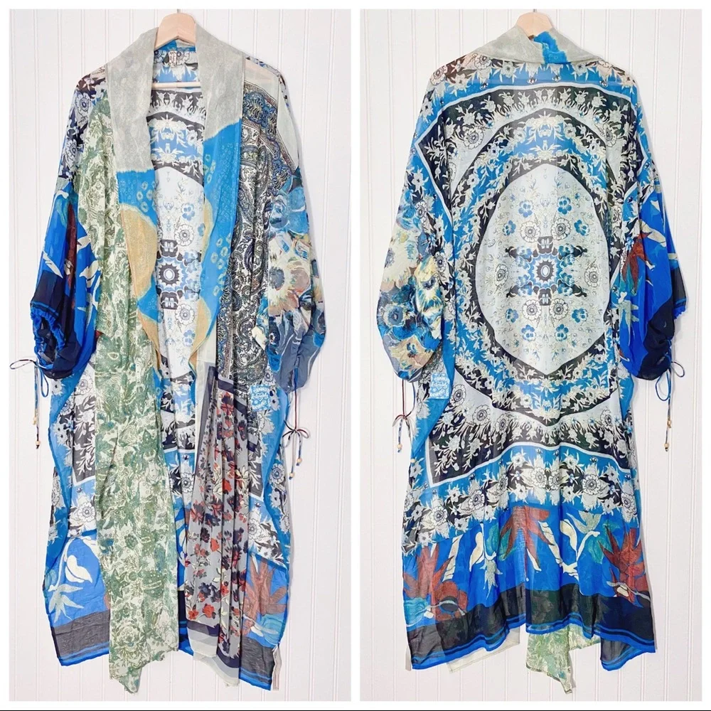 Free People Multicolor Bohemian Kimono - Picture 8 of 15